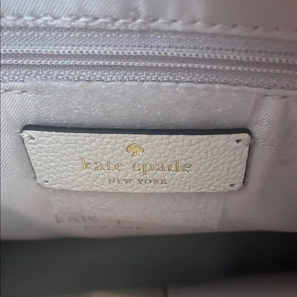 Kate Spade White Leather Shoulder Bag - Picture 4 of 4